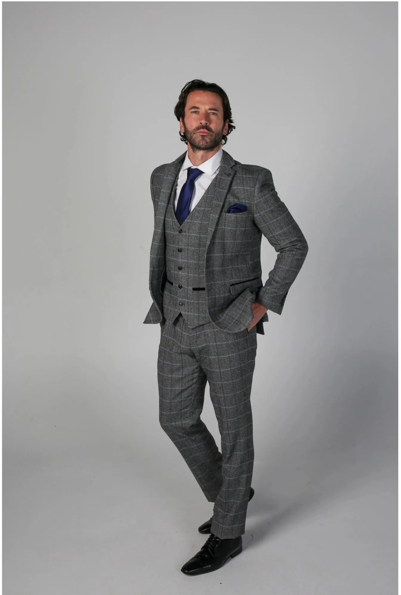 Harris 3 Piece Tweed Suit