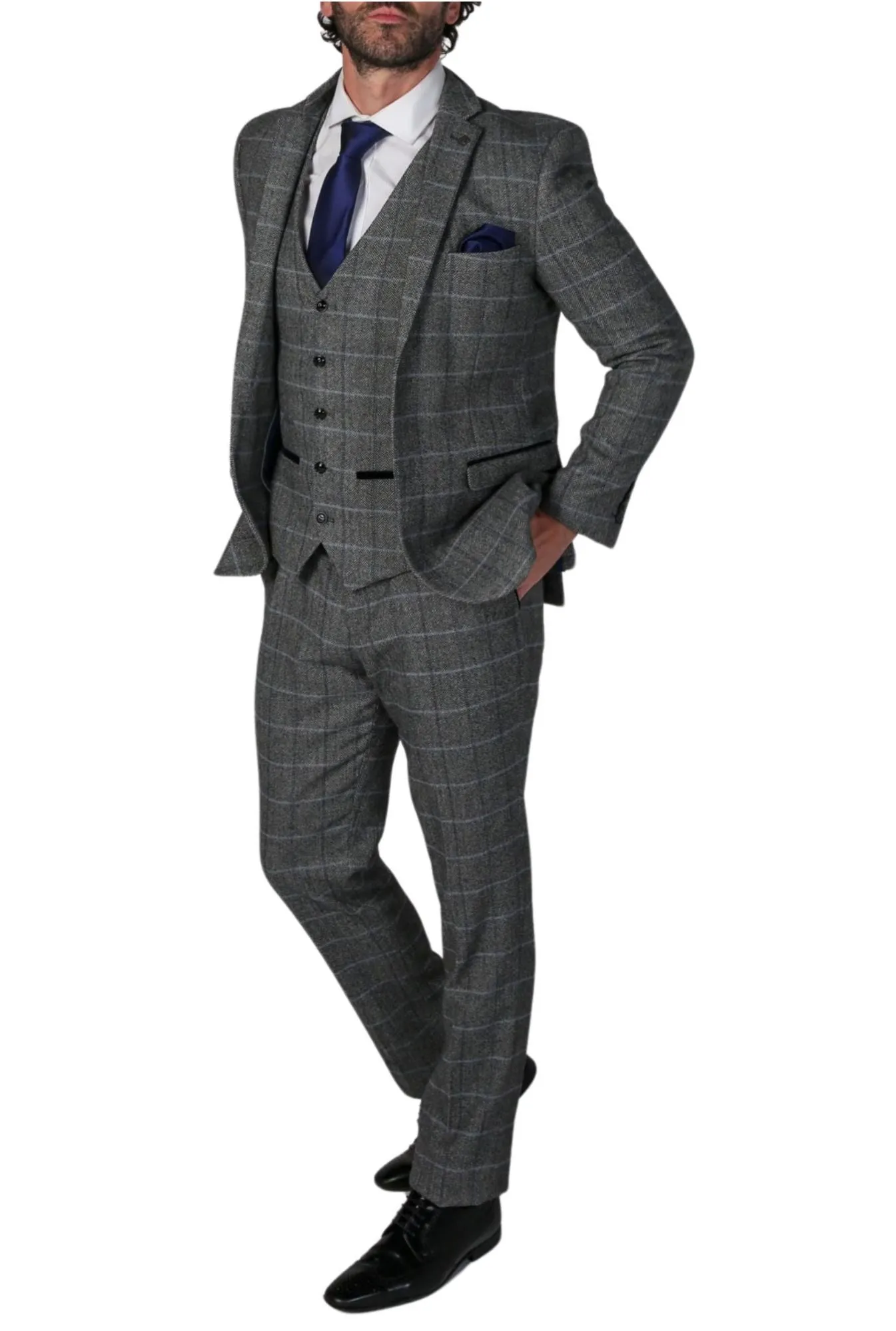 Harris 3 Piece Tweed Suit