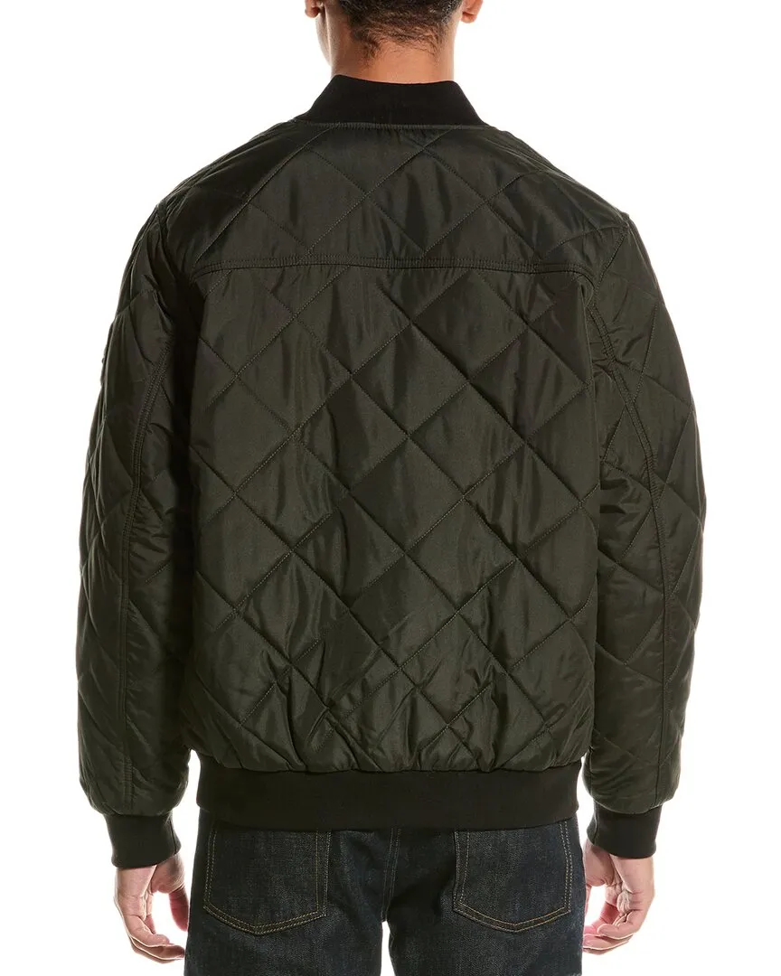 Hawke & Co. Diamond Quilted Bomber Jacket