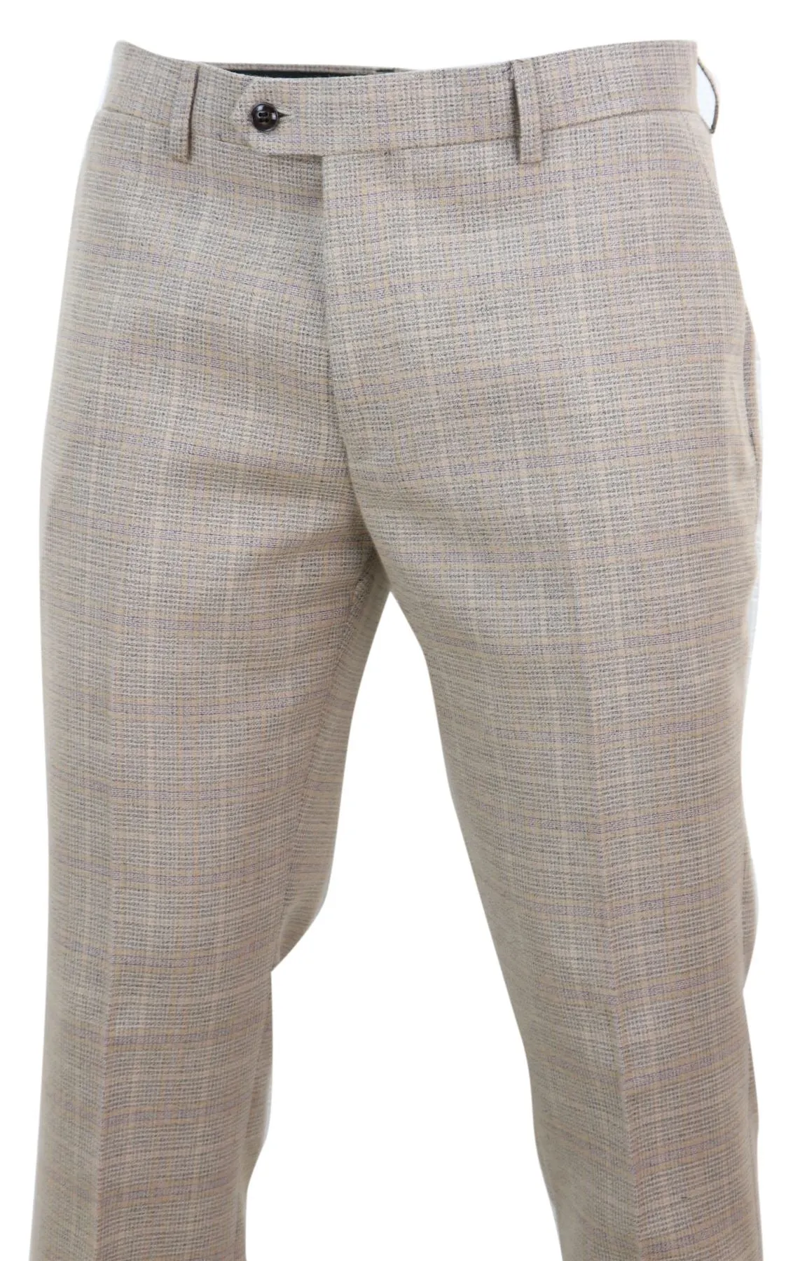 Holland Check Tweed Trousers