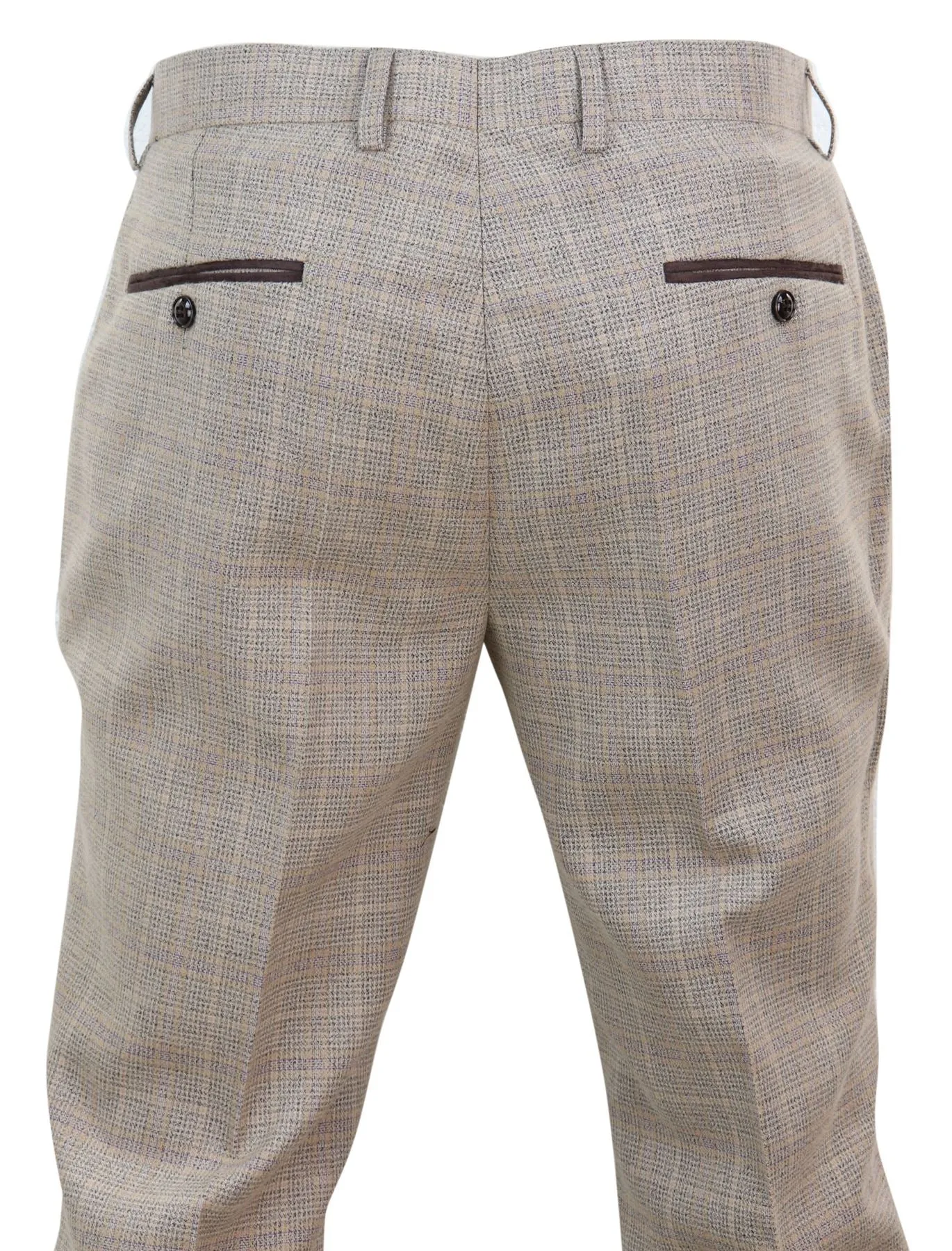 Holland Check Tweed Trousers