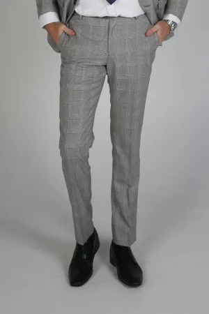 Hugo Check Formal Trousers