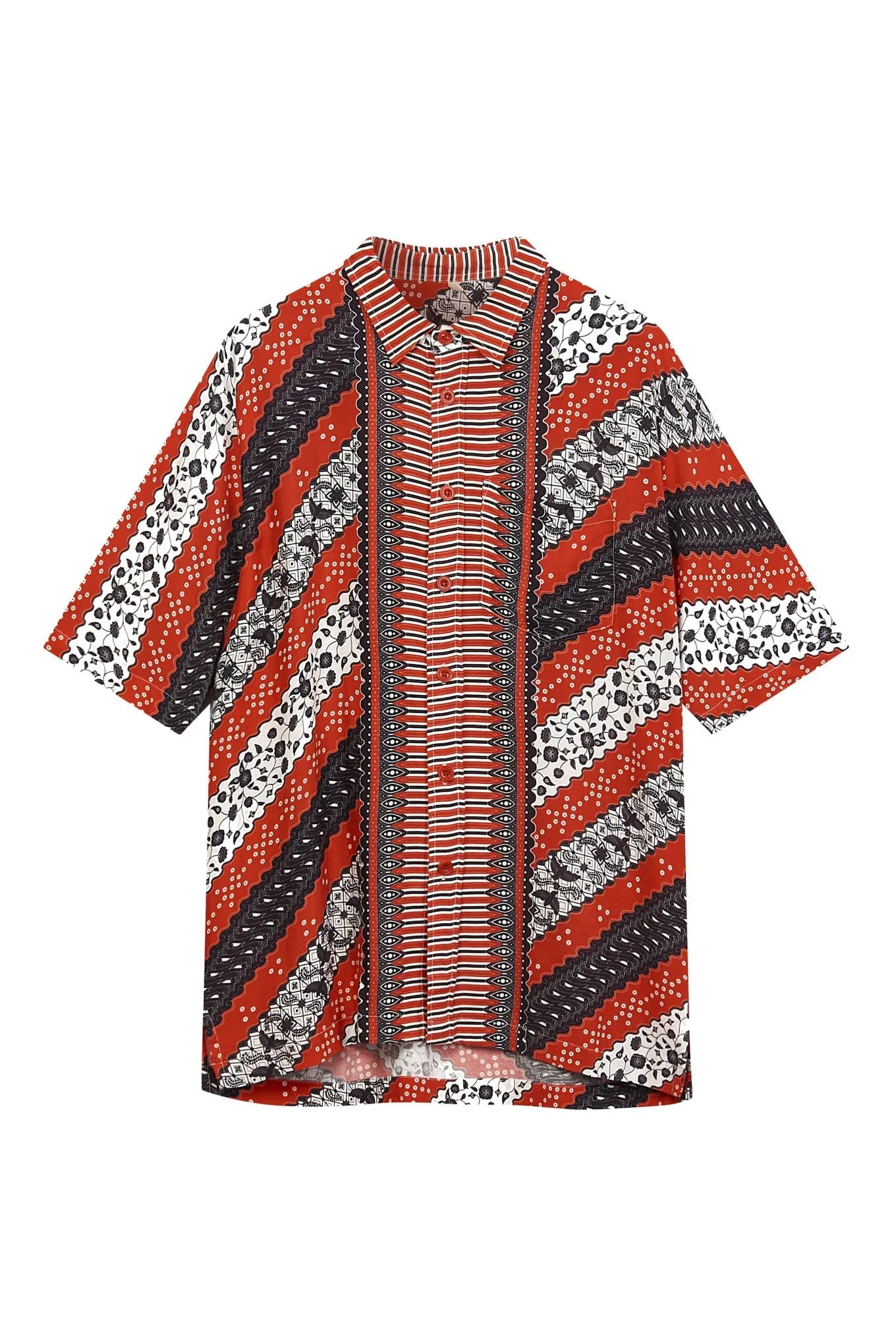 Hummingbird Men's Lenzing Shirt | Poppy Red