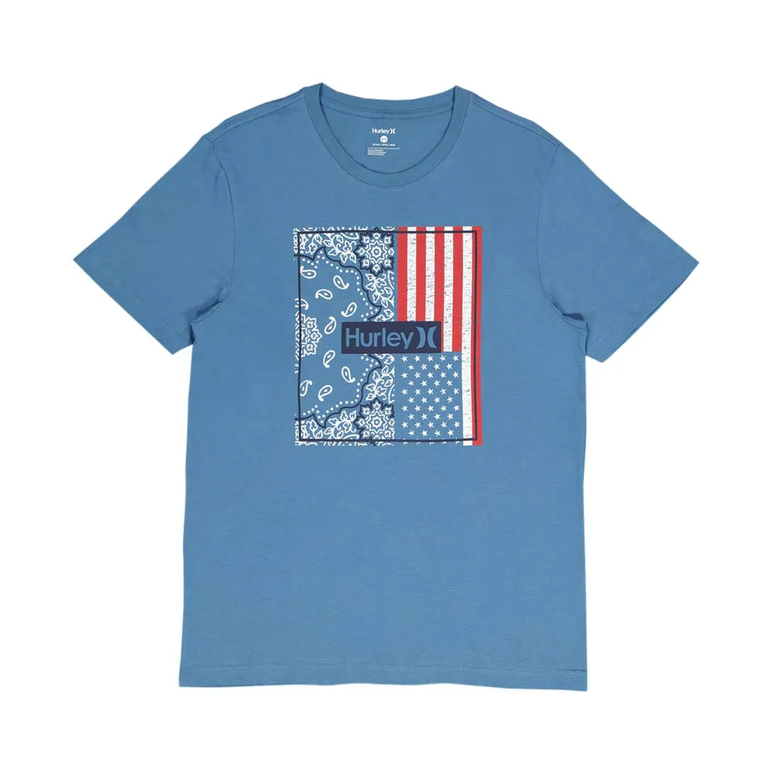 Hurley - Men's Found Nation Dream T-Shirt (HSP22VMT-03901 420)