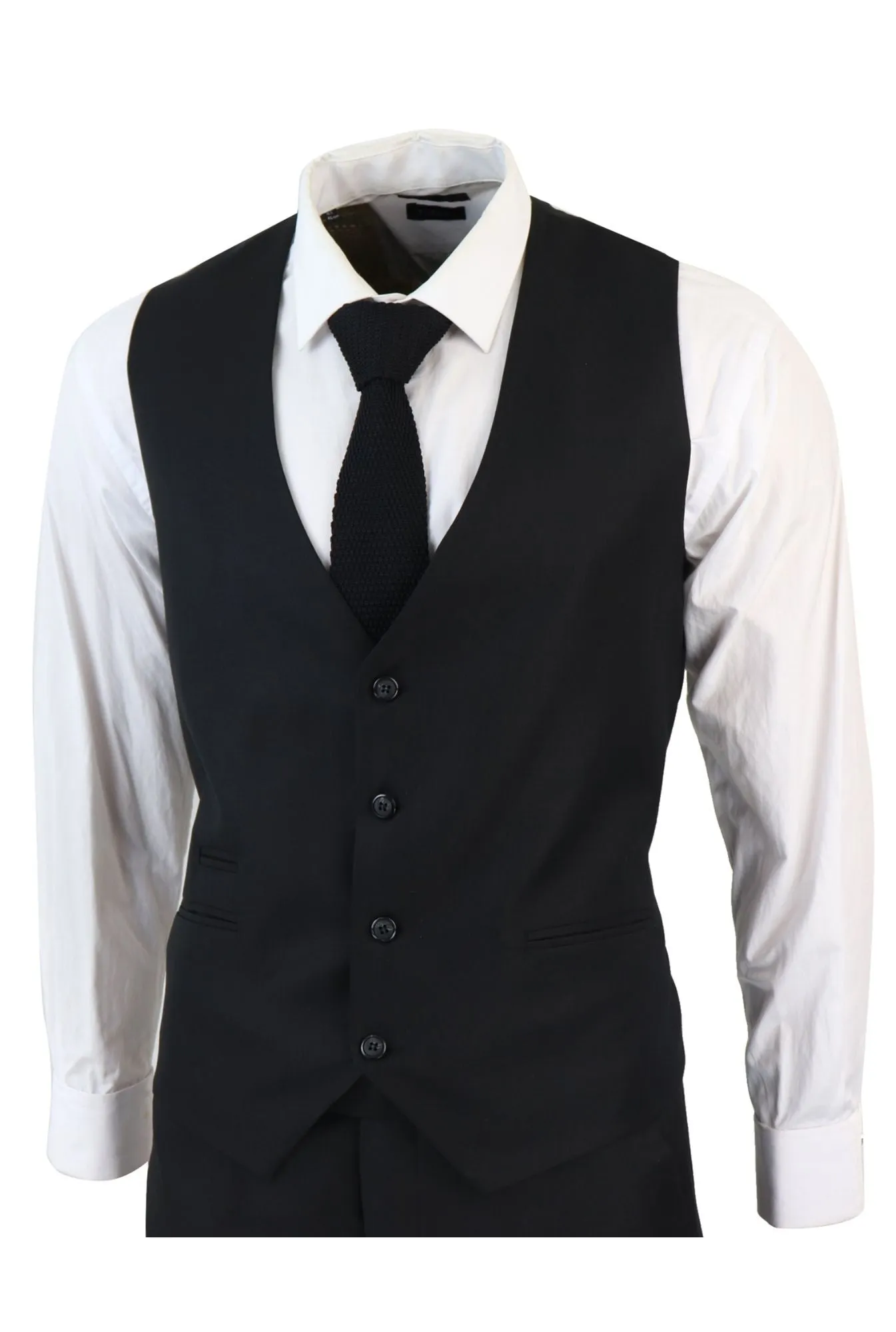 IM1 Classic Plain 3 Piece Suit
