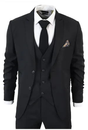 IM1 Classic Plain 3 Piece Suit