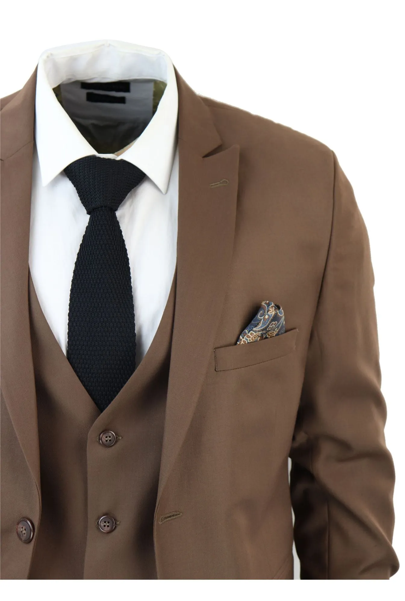 IM1 Classic Plain 3 Piece Suit