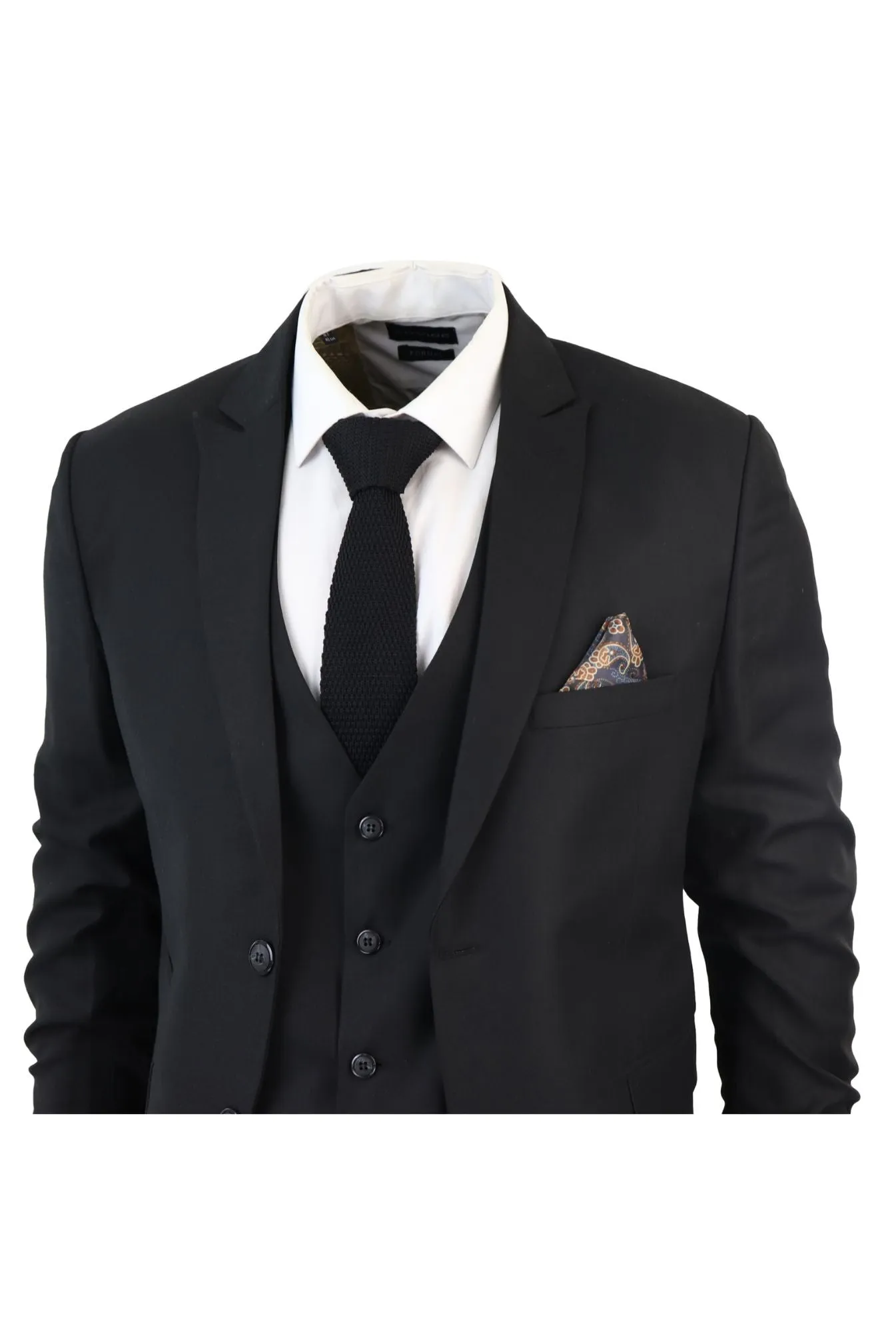 IM1 Classic Plain 3 Piece Suit
