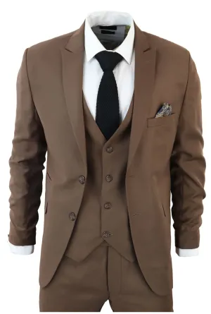 IM1 Classic Plain 3 Piece Suit