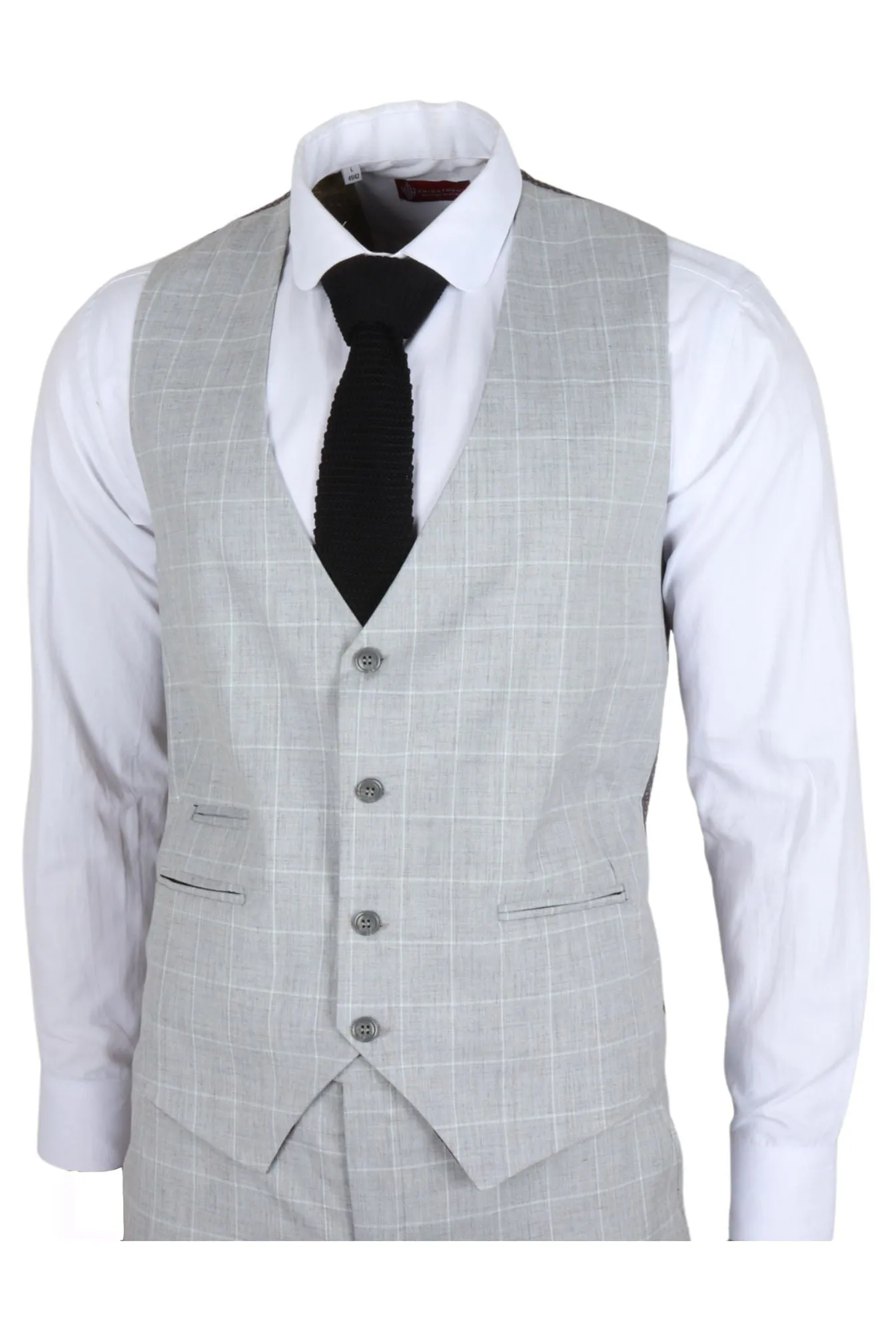 IM3 Checked Tailored Fit Suit