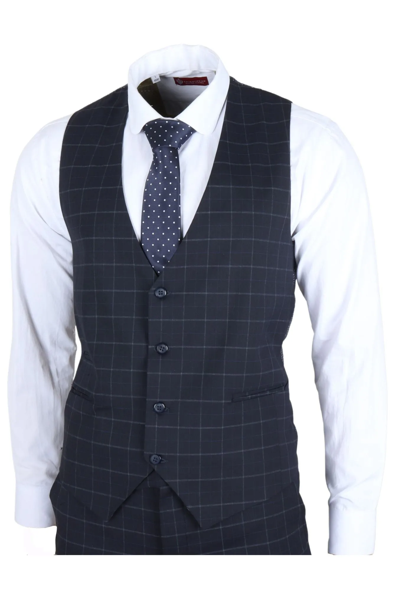 IM3 Checked Tailored Fit Suit