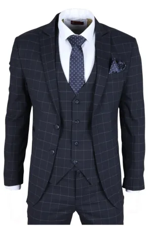 IM3 Checked Tailored Fit Suit