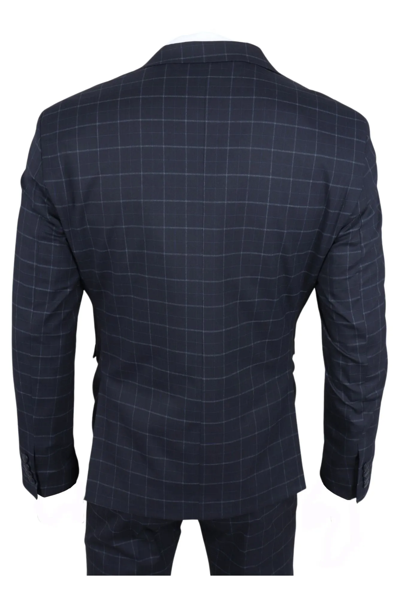 IM3 Checked Tailored Fit Suit