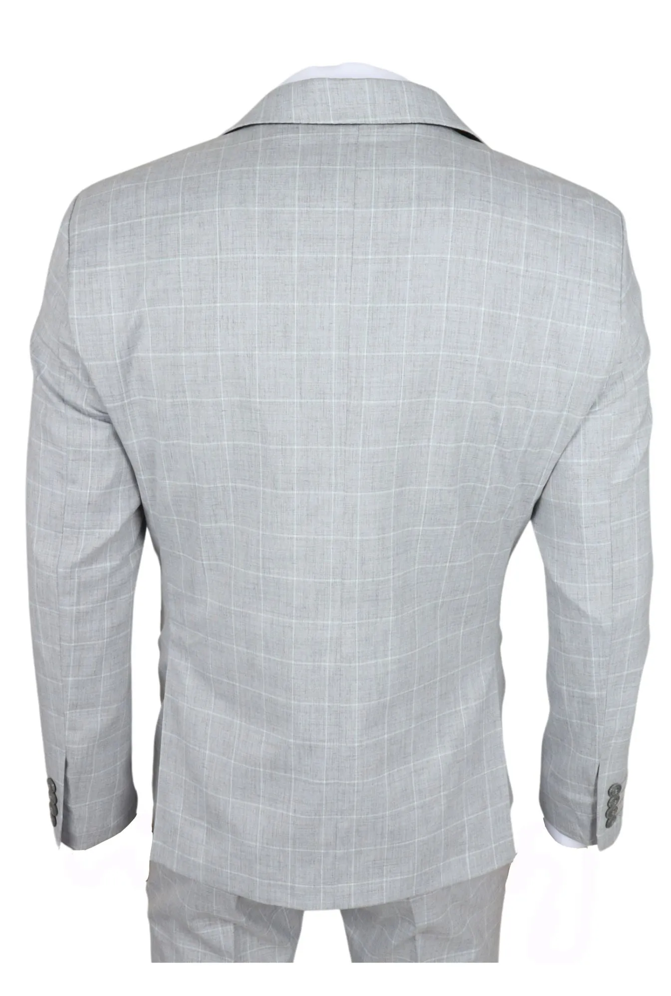 IM3 Checked Tailored Fit Suit