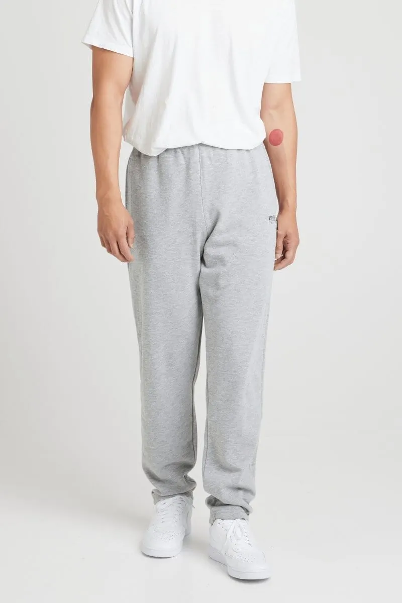 INSPORT MEN'S ASPEN GREY TRACKPANTS (OPEN LEG) Cothing_Mens-Insport