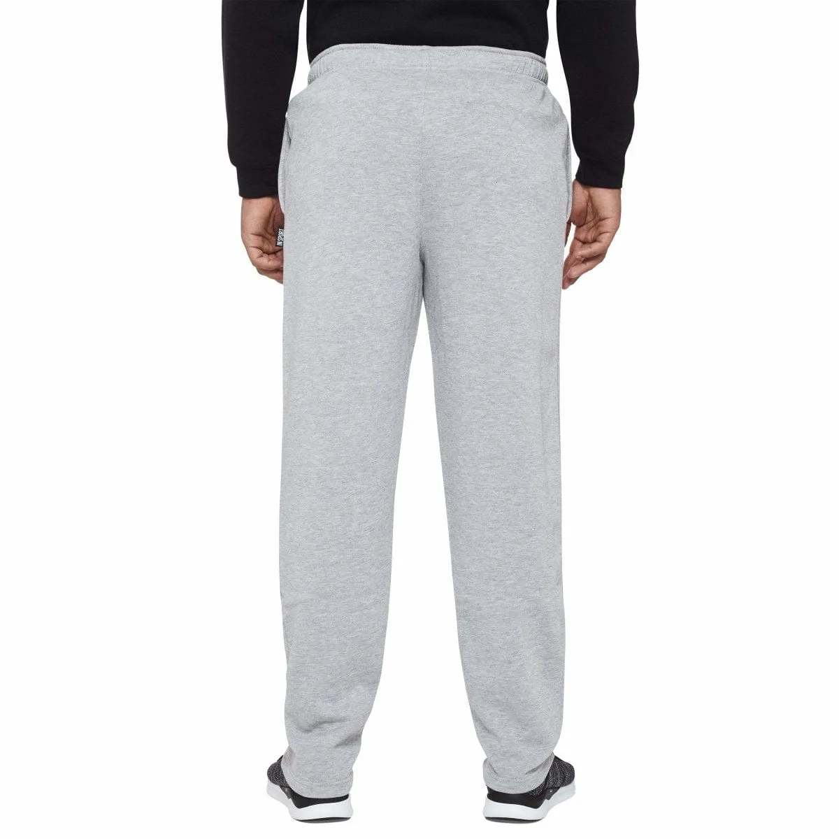 INSPORT MEN'S ASPEN GREY TRACKPANTS (OPEN LEG) Cothing_Mens-Insport