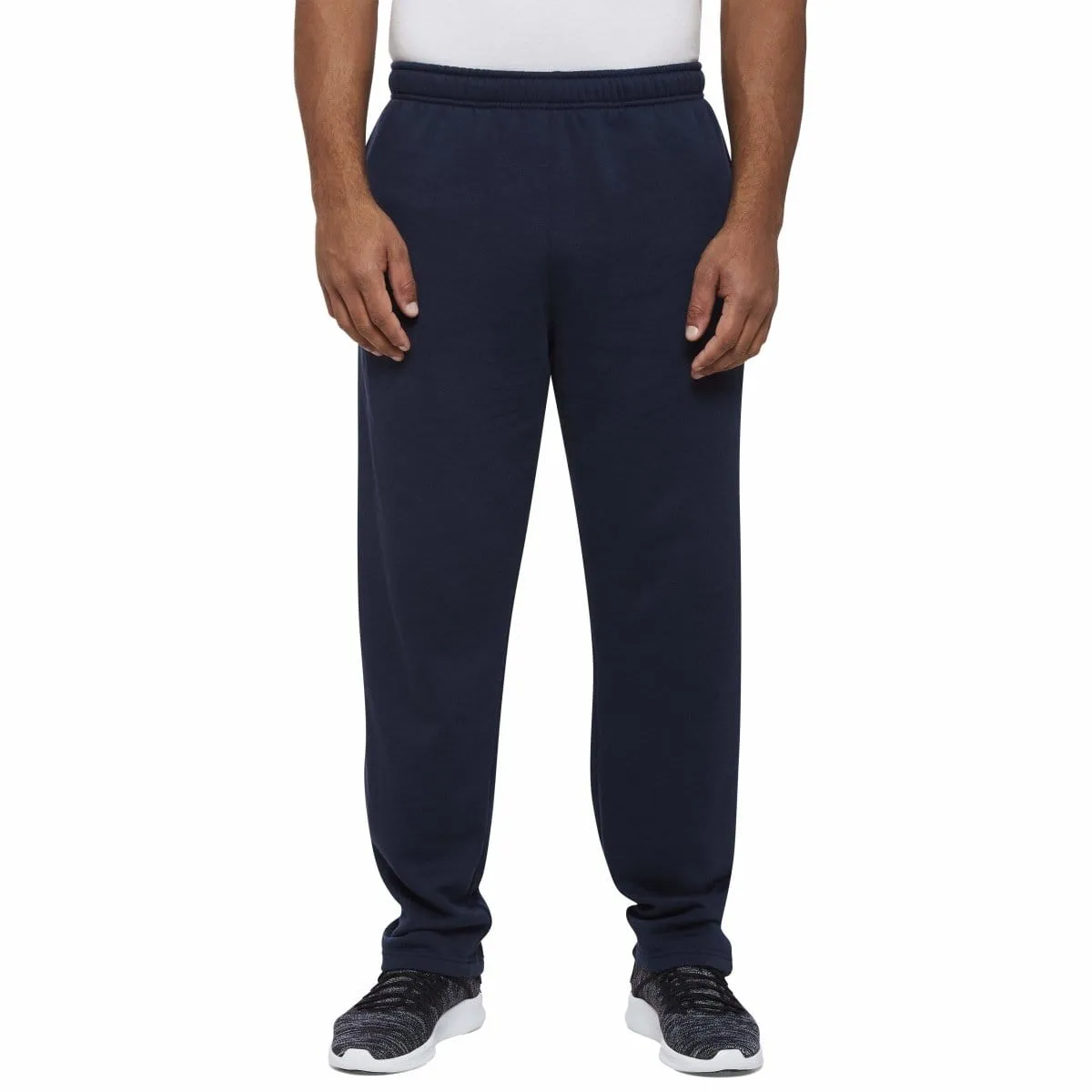 INSPORT MEN'S ASPEN NAVY TRACKPANTS (OPEN LEG) Cothing_Mens-Insport
