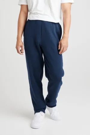 INSPORT MEN'S ASPEN NAVY TRACKPANTS (OPEN LEG) Cothing_Mens-Insport