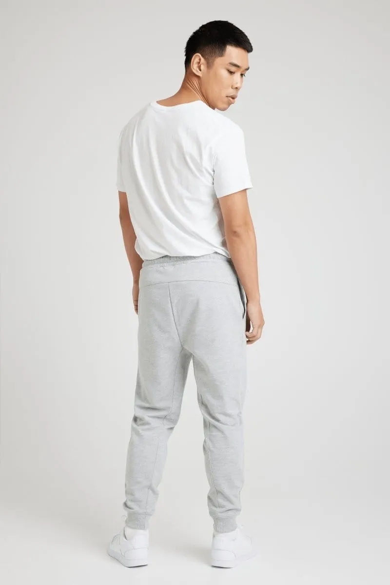 INSPORT MEN'S BOSTON SLIM FIT GREY TRACKPANTS Cothing_Mens-Insport