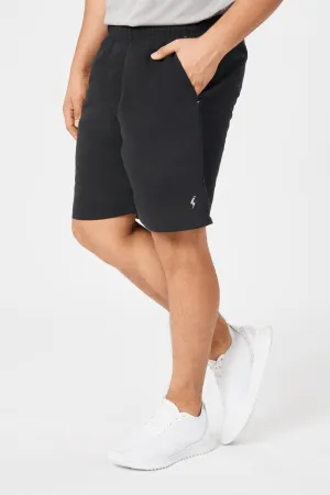 INSPORT MEN'S MIAMI BLACK RUNNING SHORTS Cothing_Mens-Insport