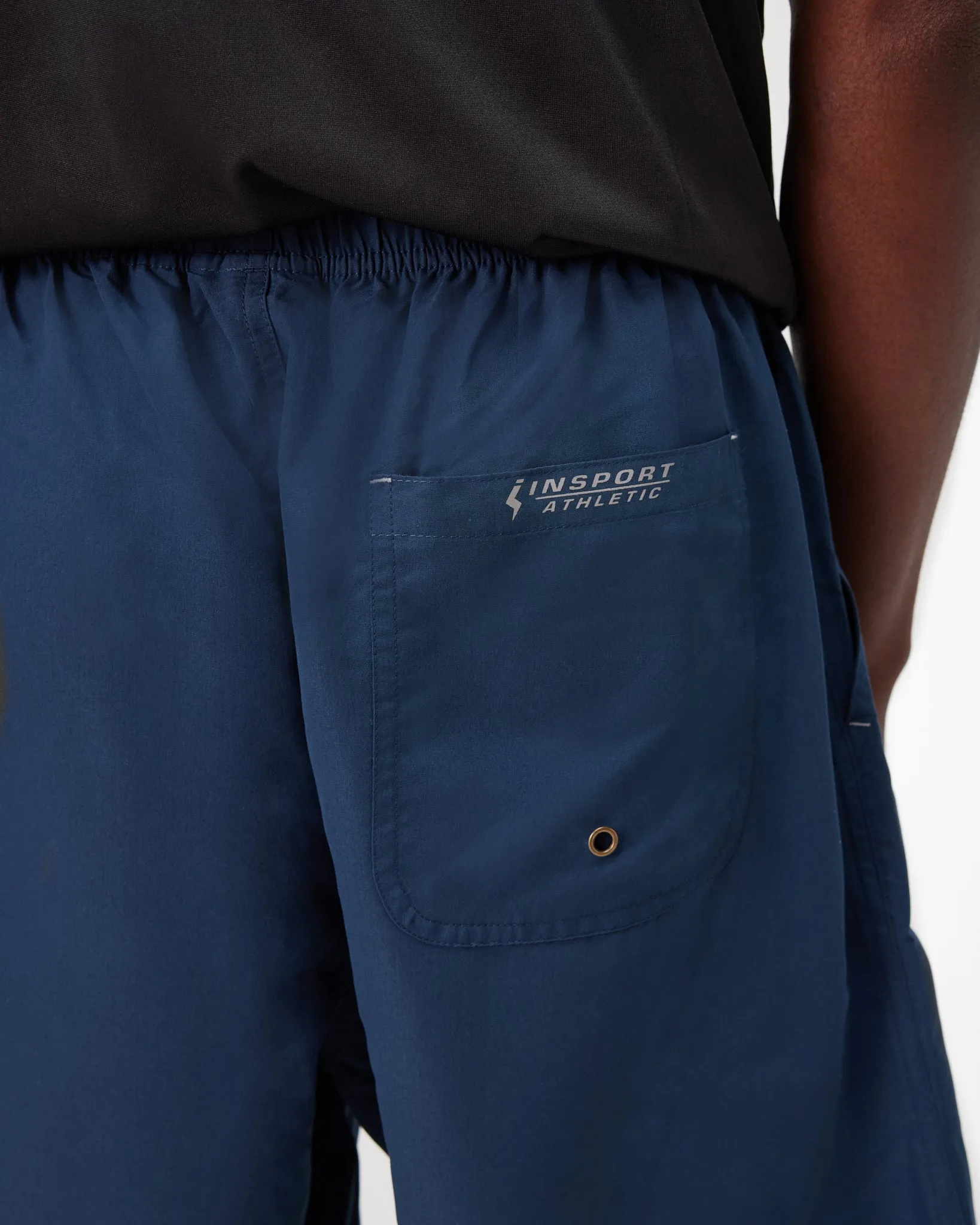 INSPORT MEN'S MIAMI NAVY RUNNING SHORTS Cothing_Mens-Insport