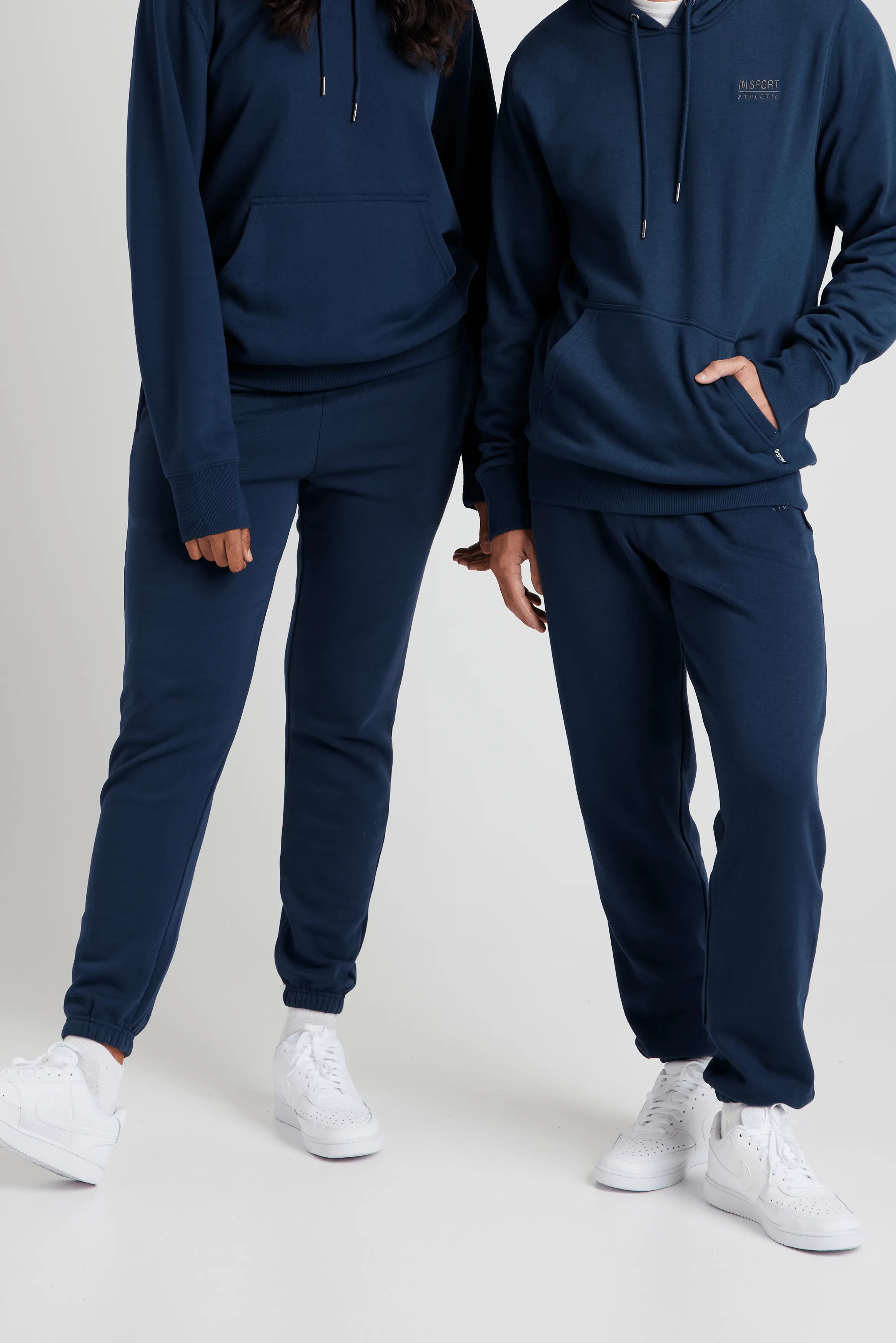 INSPORT UNISEX ALASKA NAVY ELASTIC LEG TRACKPANTS Cothing_Mens-Insport