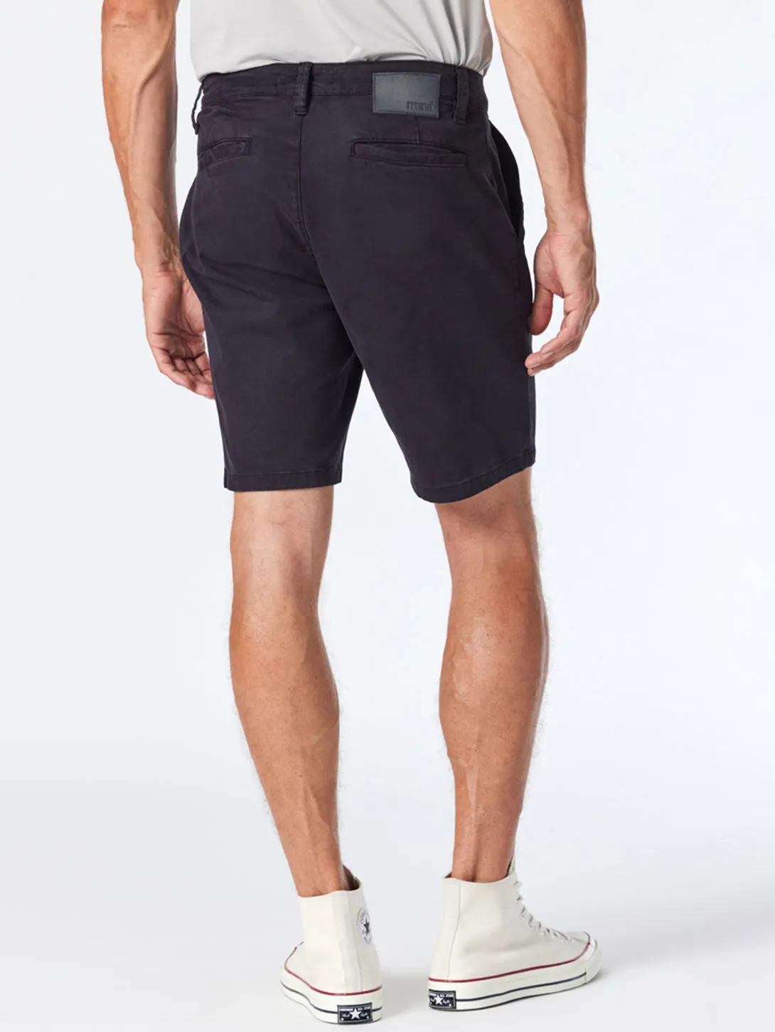 Jacob Short - Black Twill Mavi Clothing