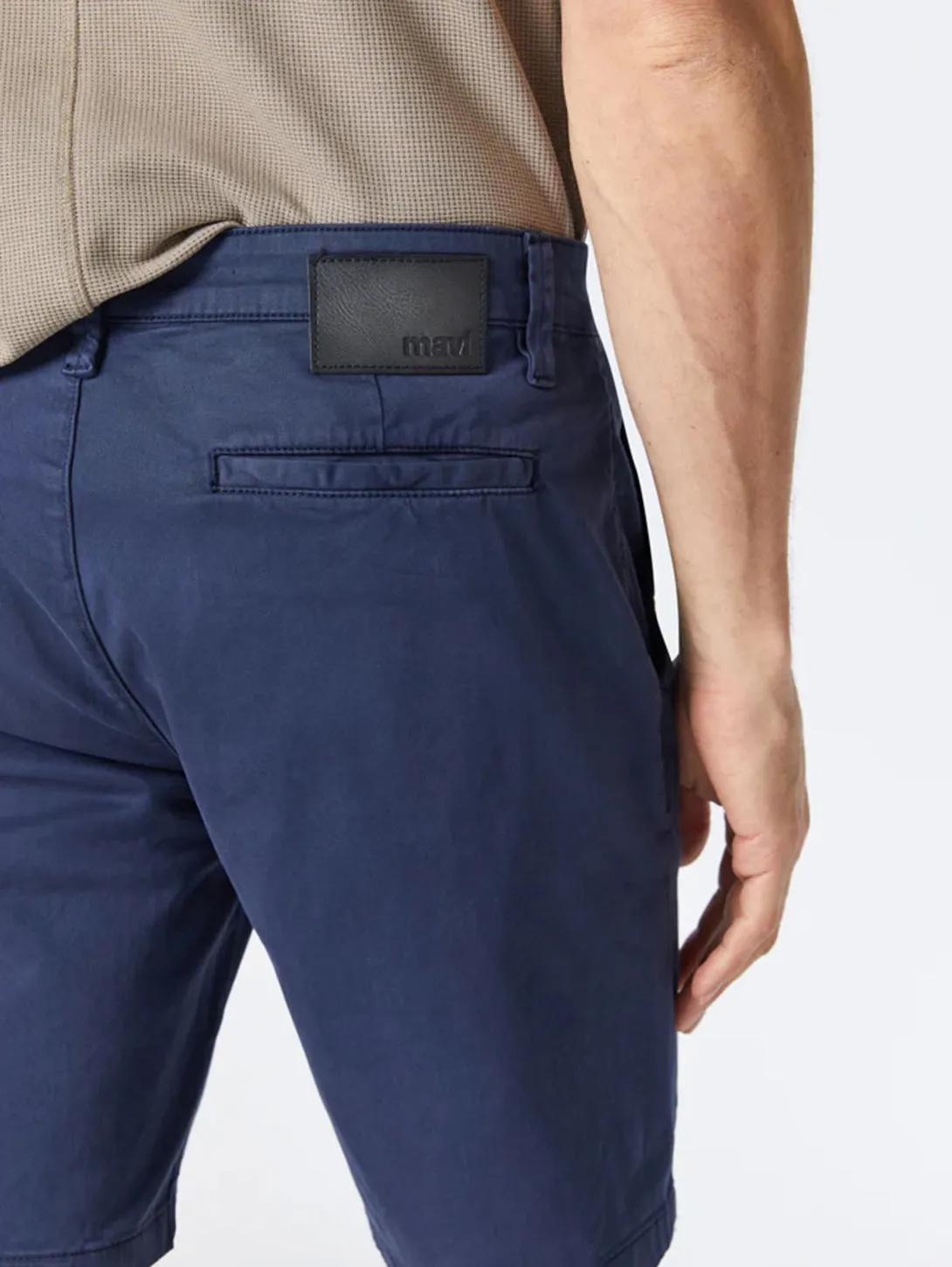 Jacob Short - Dark Navy Twill Mavi Clothing