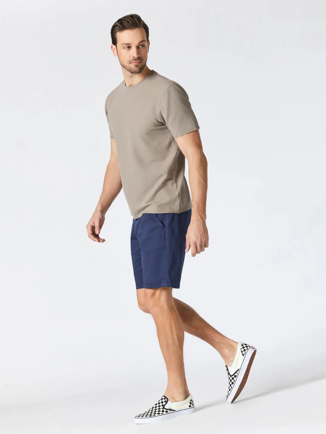 Jacob Short - Dark Navy Twill Mavi Clothing