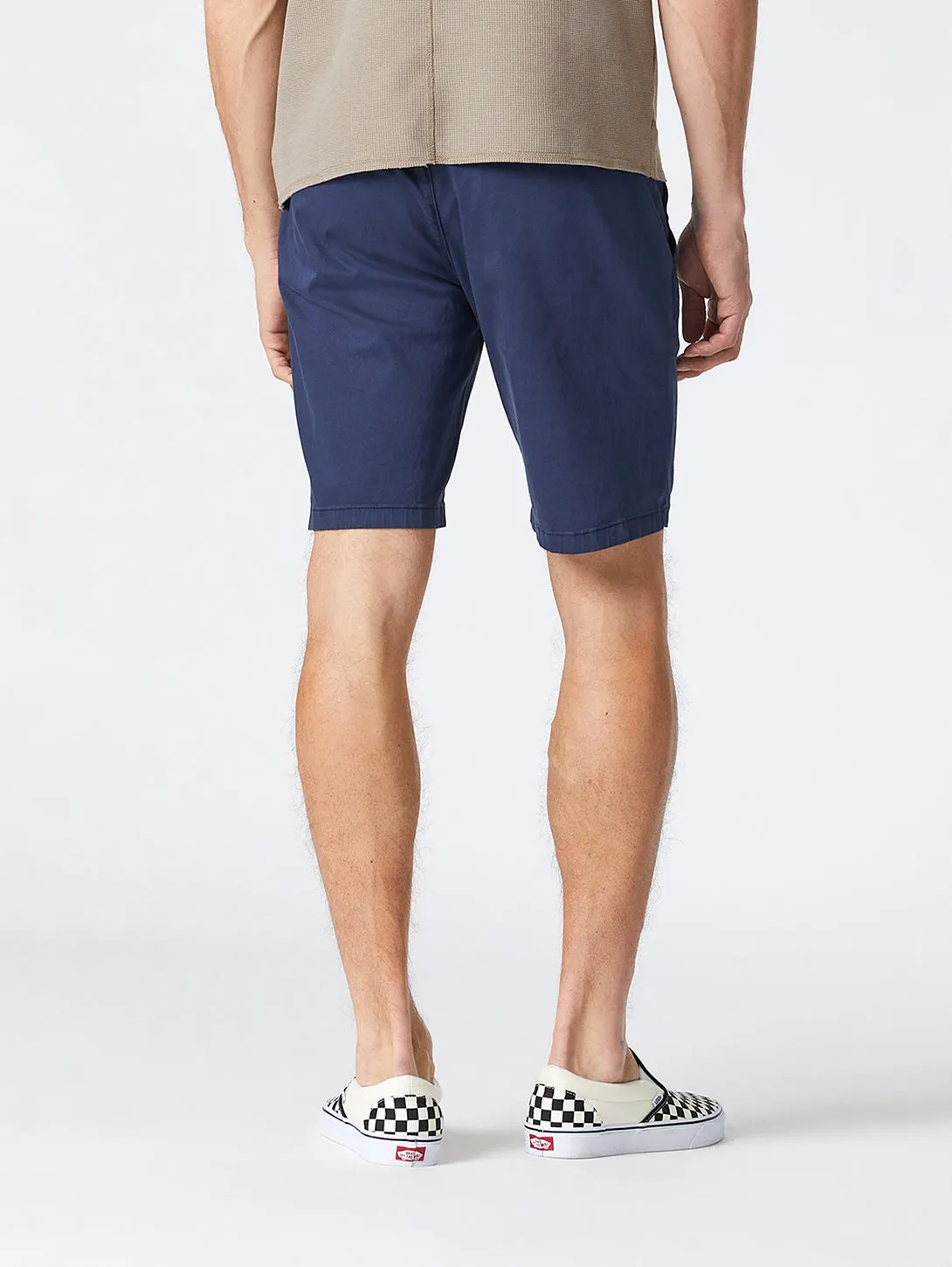 Jacob Short - Dark Navy Twill Mavi Clothing