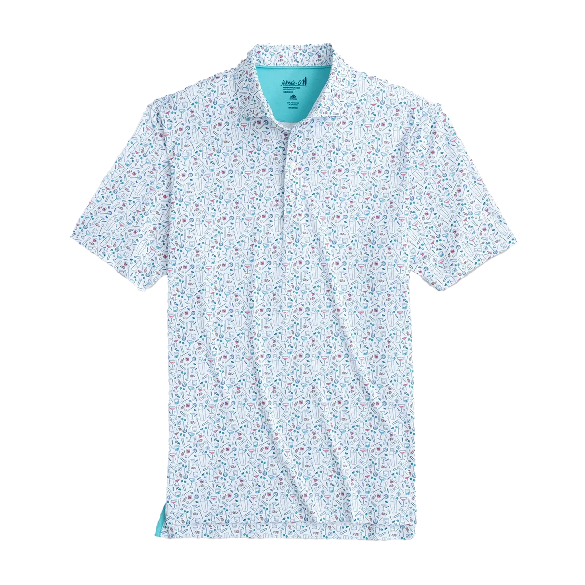 Johnnie-O Cocktail Chemistry Polo