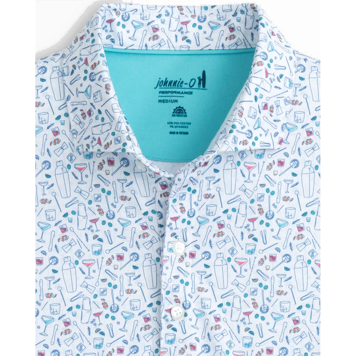 Johnnie-O Cocktail Chemistry Polo