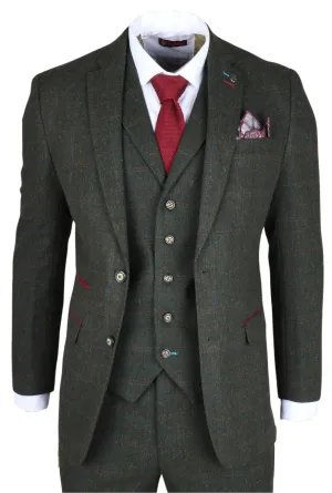 Joshua 3 Piece Tweed Suit