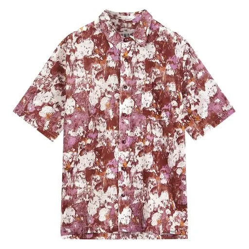 JP Men's Organic Cotton Shirt | Poppy Red
