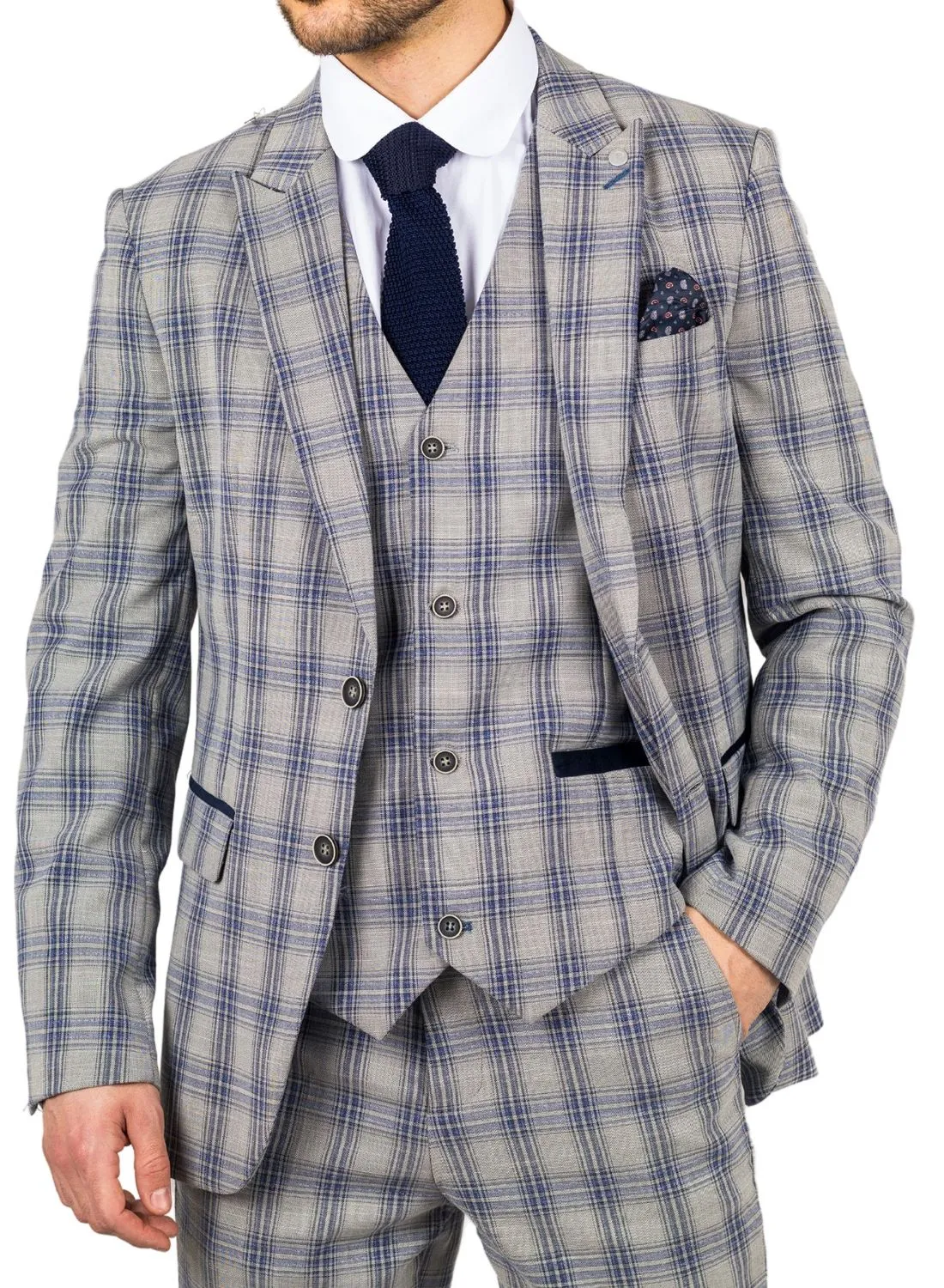 Knight - Checked Blazer