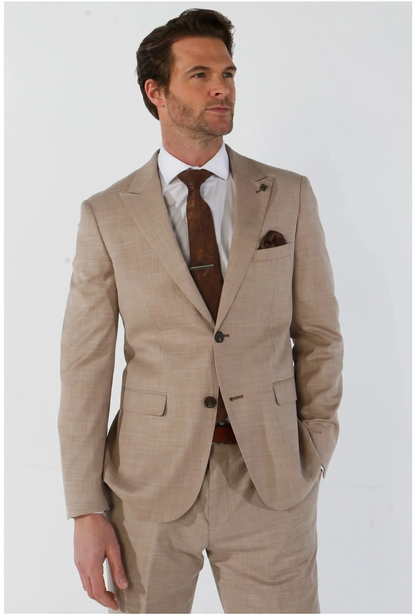 Kurt 3 Piece Tailored Fit Suit