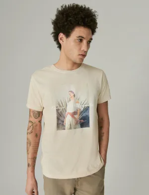 Lucky Brand Codigo 1530 X Tequila Girl Graphic Tee Oatmeal Lucky Brand