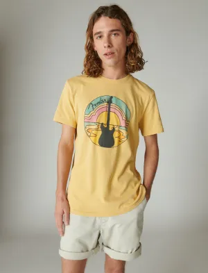 Lucky Brand Fender Sunset Tee Rattan Lucky Brand