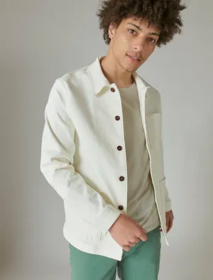 Lucky Brand Garment Dye Chore Jacket Blanch Lucky Brand