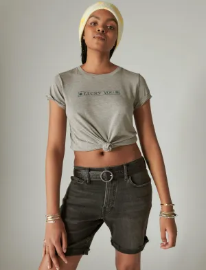 Lucky Brand Lucky You Classic Crew Paloma Lucky Brand