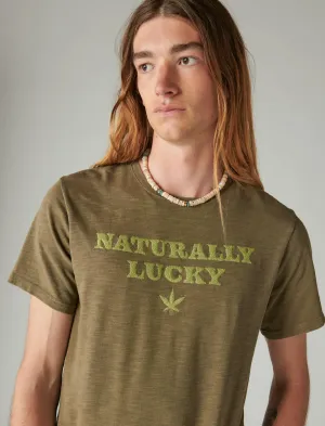 Lucky Brand Naturally Lucky Tee Beech Lucky Brand