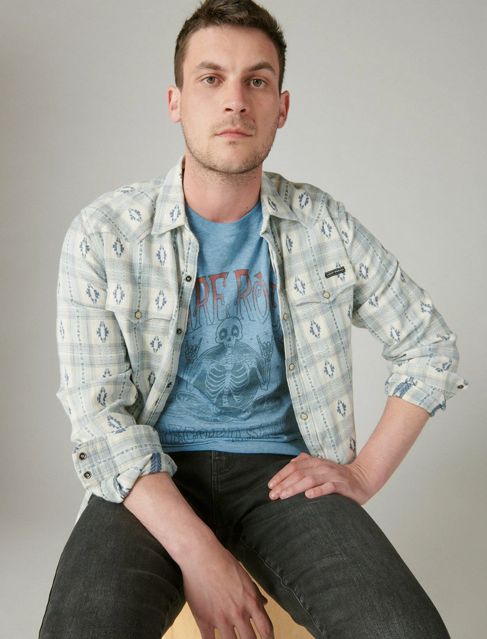 Lucky Brand Rare Rock Tee Allure Lucky Brand
