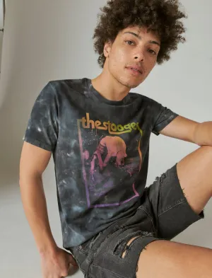 Lucky Brand The Stooges Graphic Tee Jet Black Lucky Brand