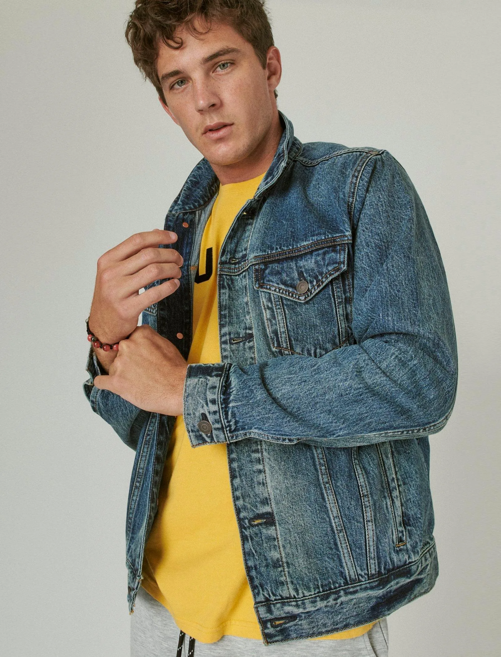 Lucky Brand The Trucker Jacket Yakima Ridge Lucky Brand