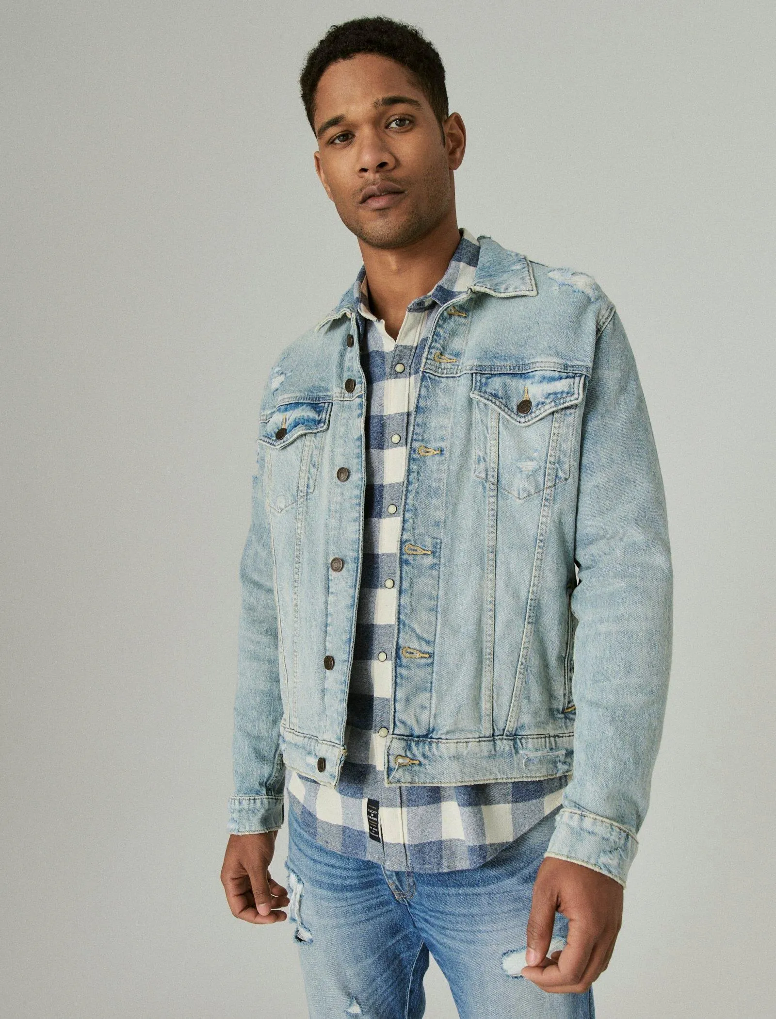 Lucky Brand Trucker Jacket Denton Lucky Brand