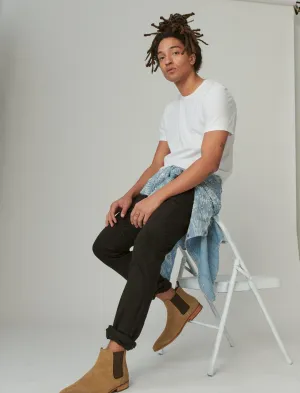 Lucky Brand Venice Burnout Crew Bright White Lucky Brand