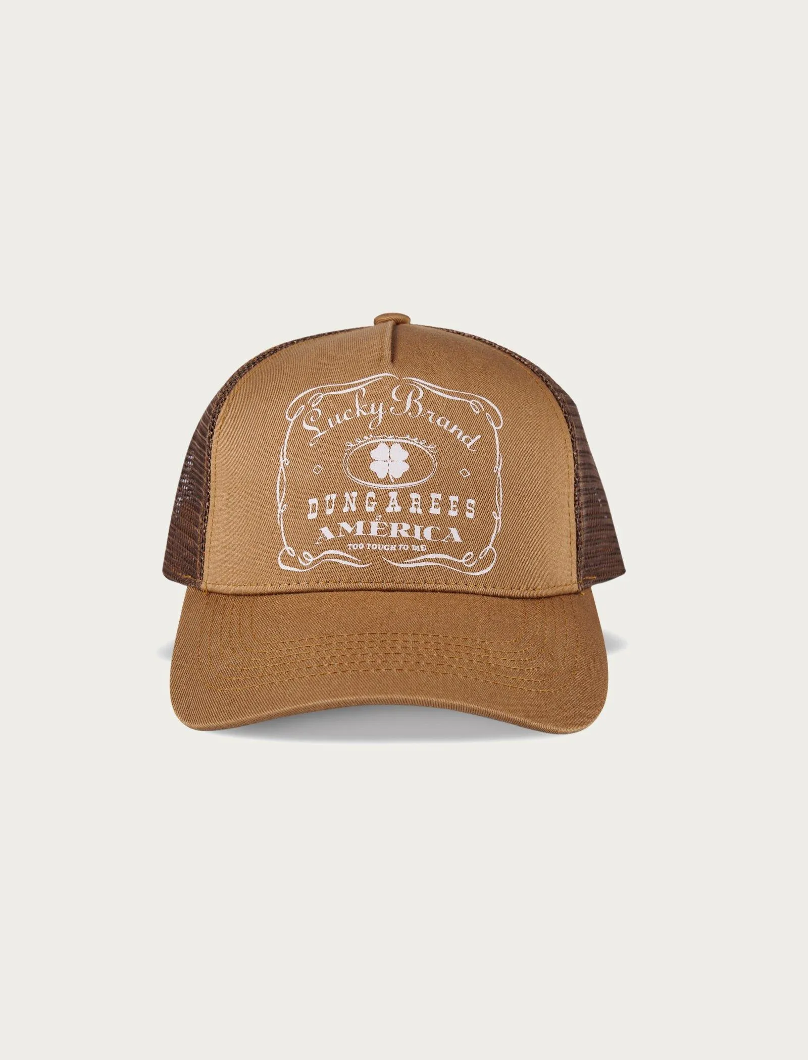 Lucky Brand Vintage Trucker Dark Brown Lucky Brand