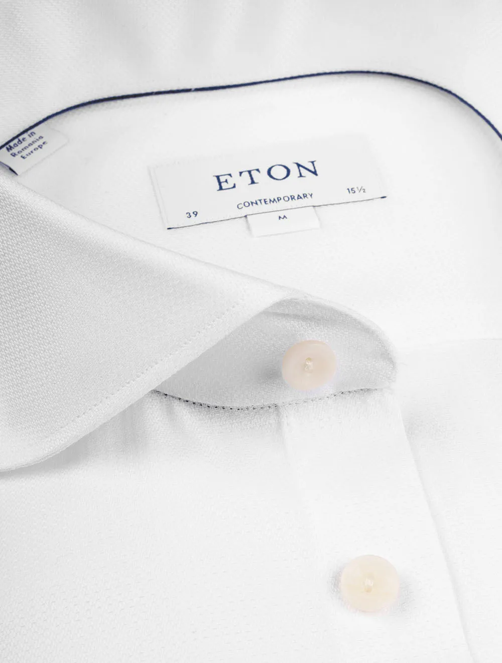 Lyocell Stretch Contemporary Fit Shirt White