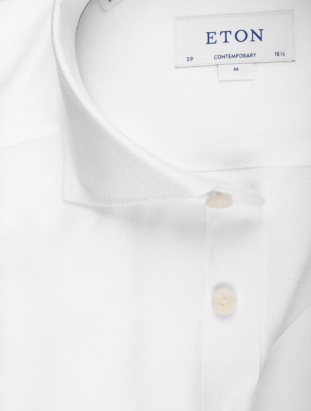 Lyocell Stretch Contemporary Fit Shirt White