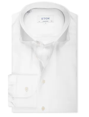 Lyocell Stretch Contemporary Fit Shirt White